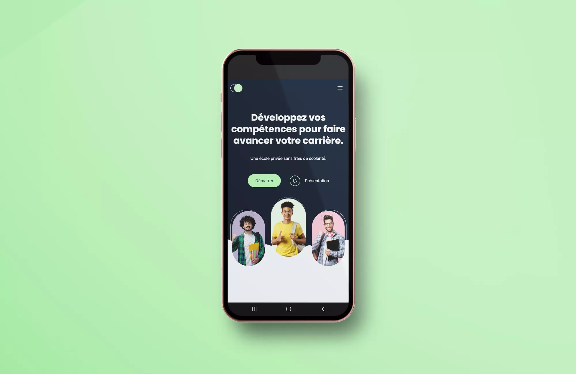 site internet entreprise • éducation