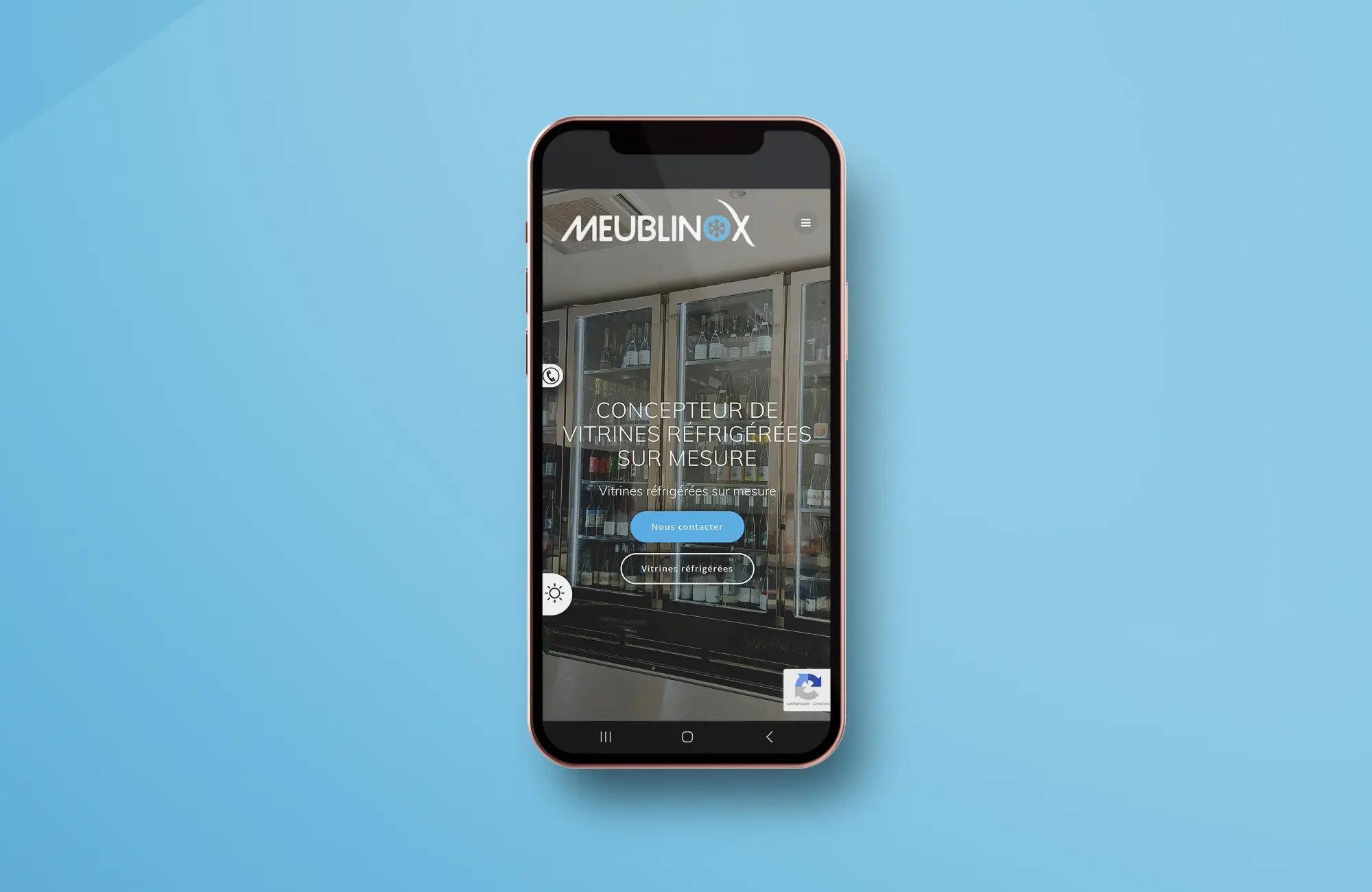 site internet vitrine • grossiste