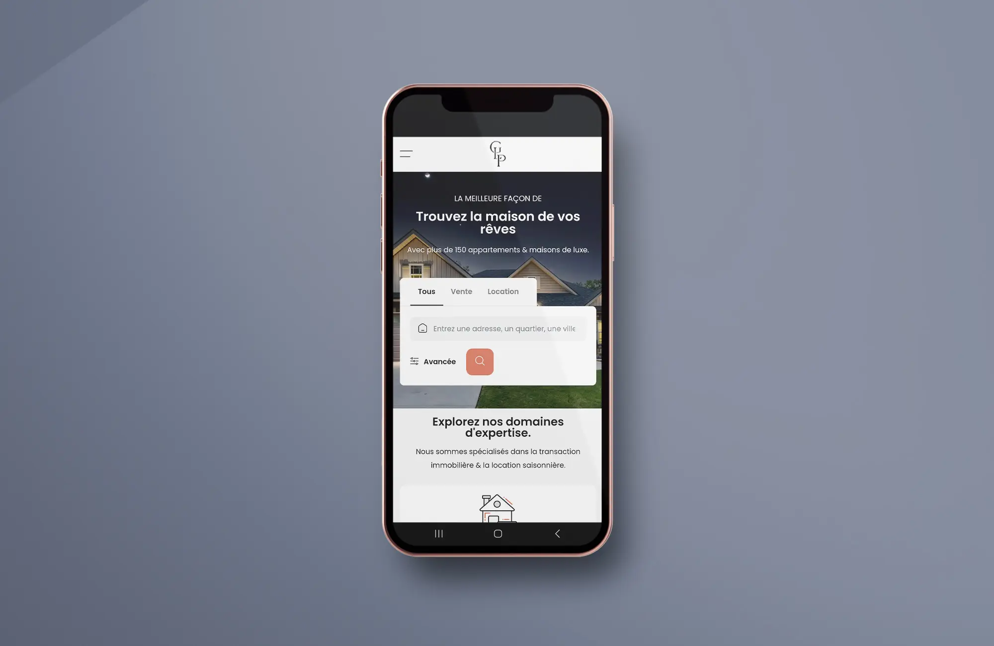 site internet vitrine • grossiste