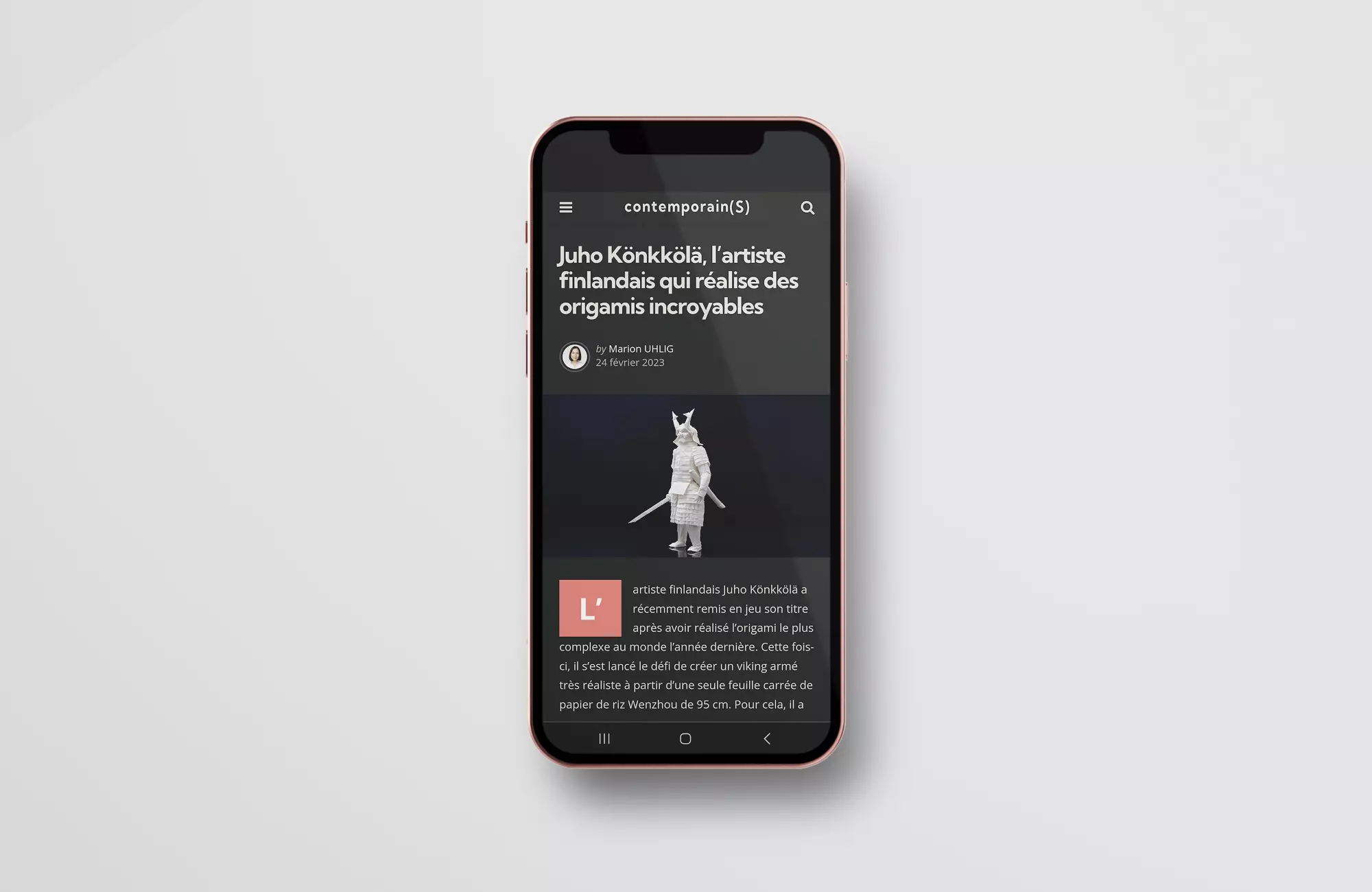 refonte site internet • blog d'actualités